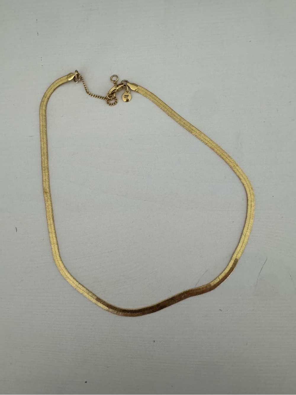 Madewell Herringbone Chain Necklace
